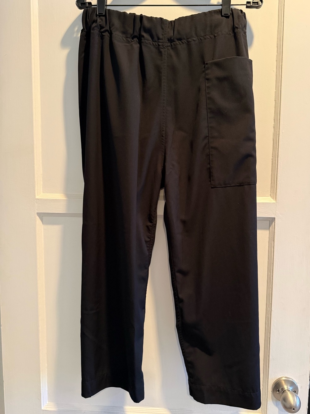 Sofie D'Hoore Black Cropped Elastic-Waist pant